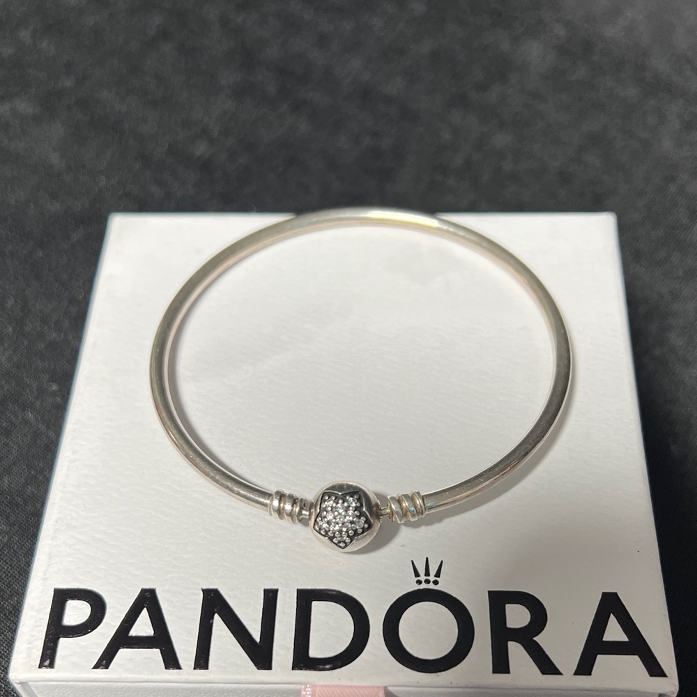 Pandora Rising Star Authentic Bangle 7.5